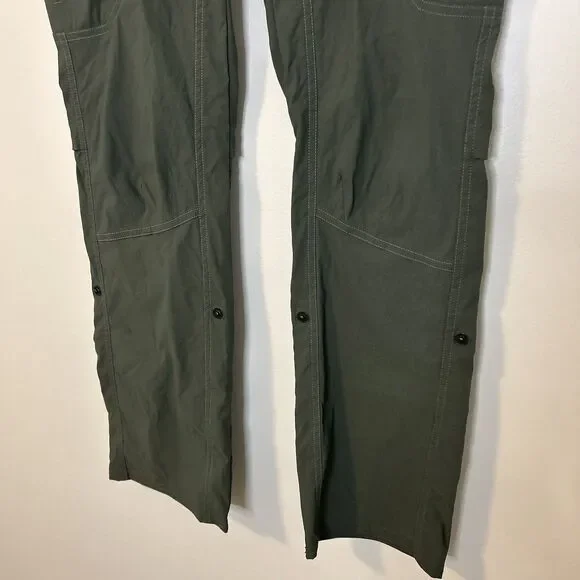 Kuhl FreeFlex Roll Up Pants in Green Retired Style P010720 - 6 Regular - Picture 3 of 14